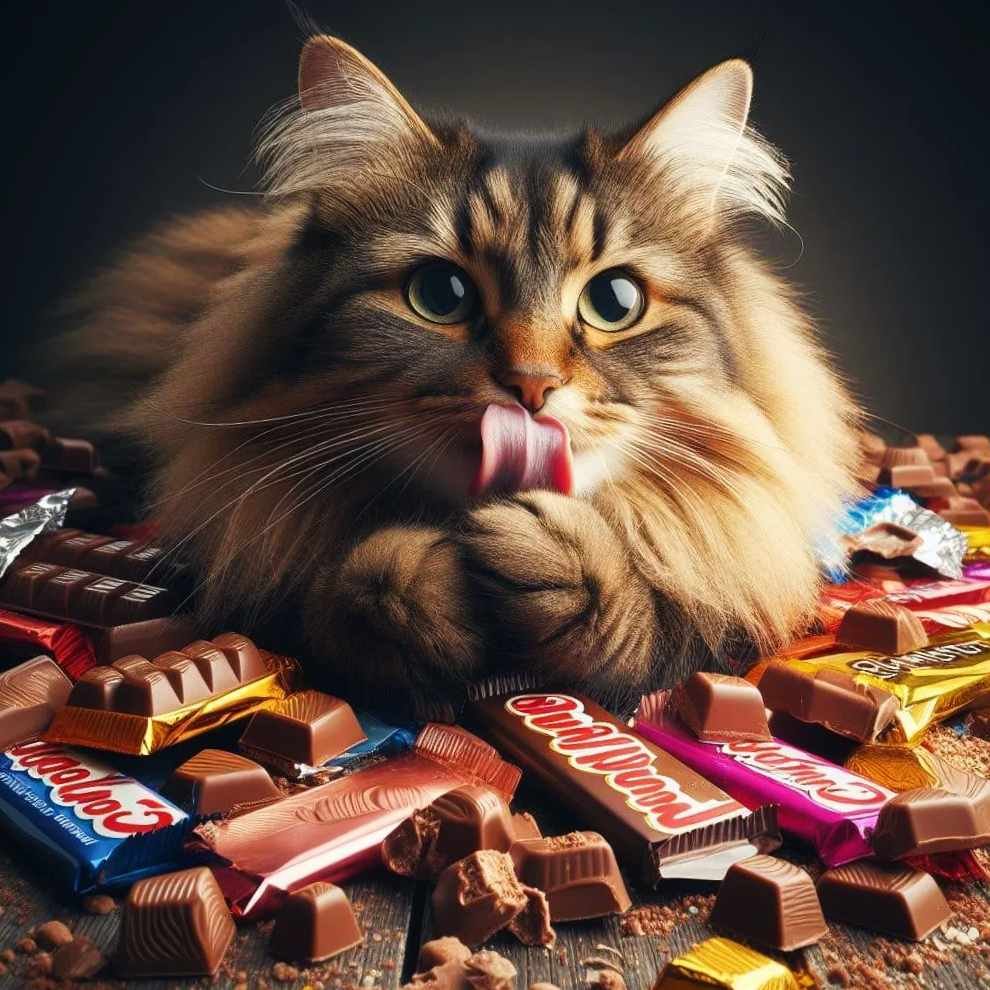 Can cats eat chocolate